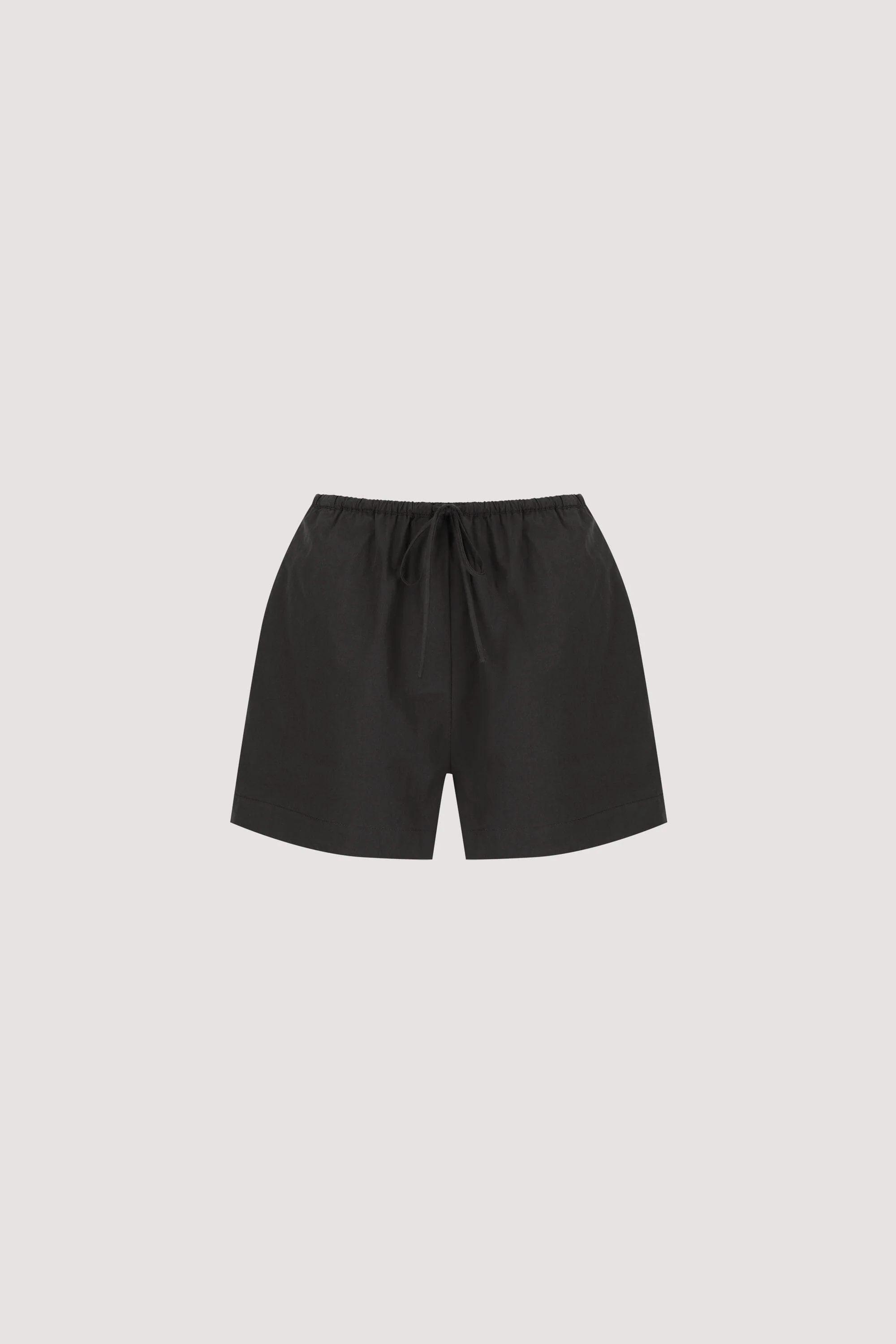 SOMMER BLACK POPLIN SHORT - Image 8