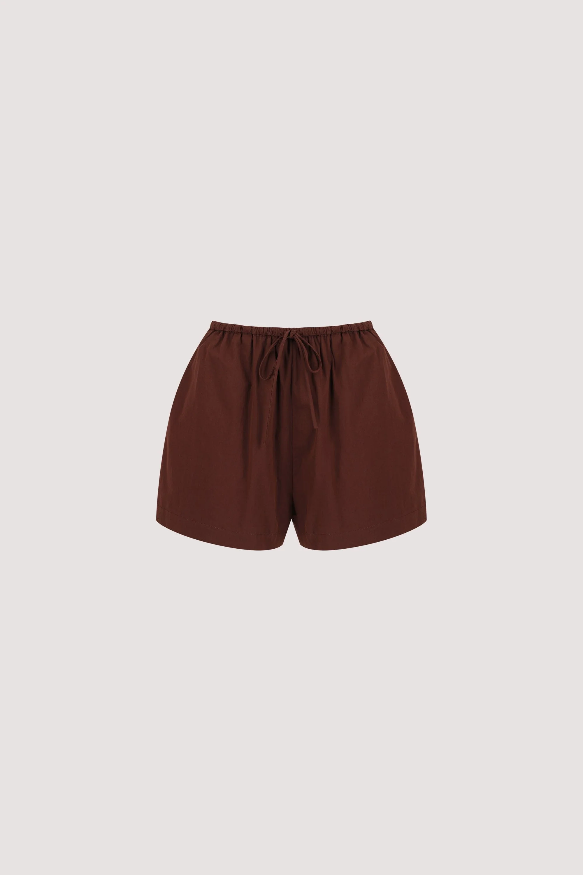 SOMMER CINNAMON POPLIN SHORT - Image 9