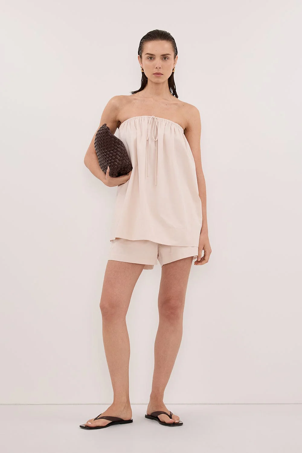 SOMMER POWDER POPLIN SHORT