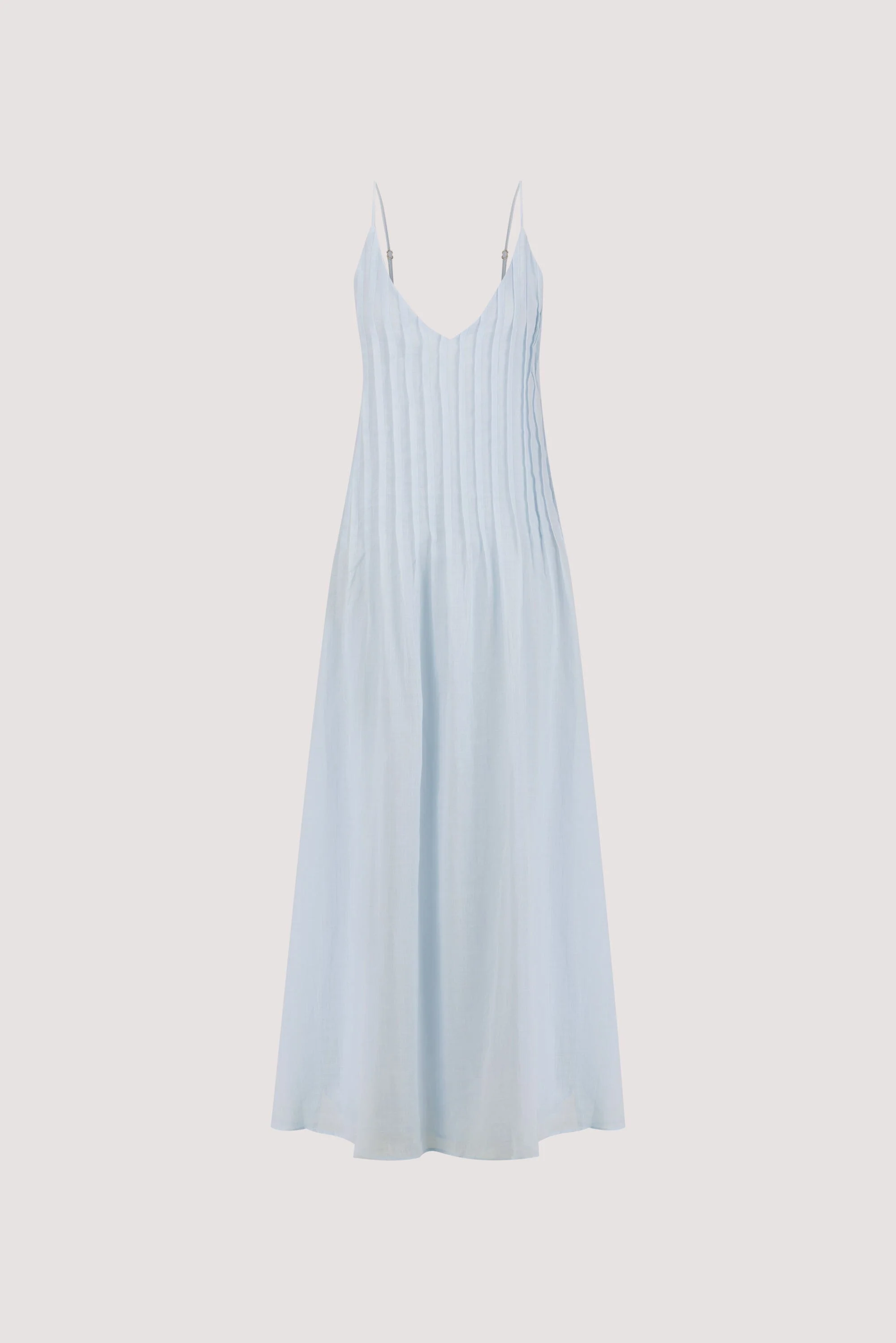 TAHLIA CORNFLOWER RAMIE MAXI DRESS - Image 6