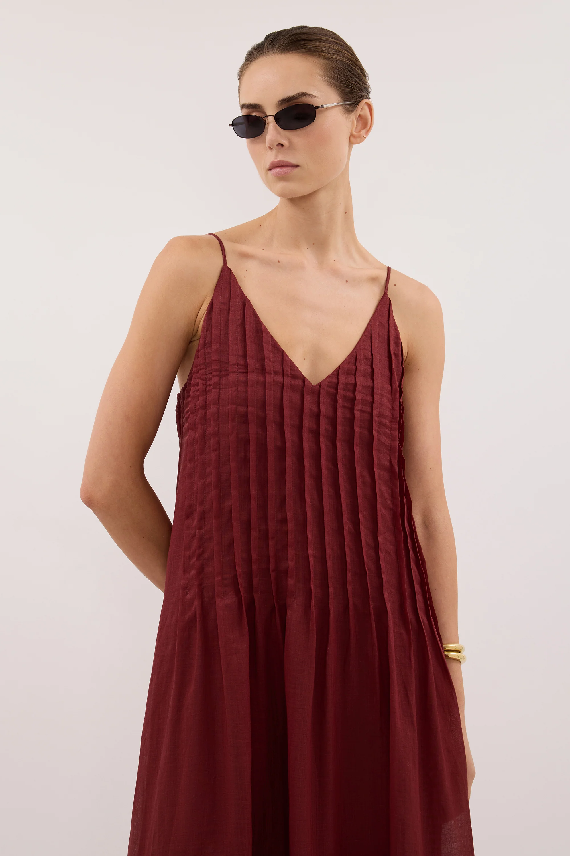 TAHLIA SAHARA RAMIE MAXI DRESS - Image 2
