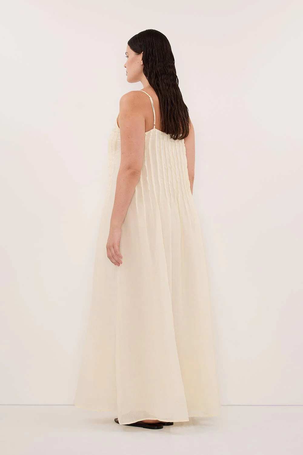 TAHLIA STRAW RAMIE MAXI DRESS - Image 7