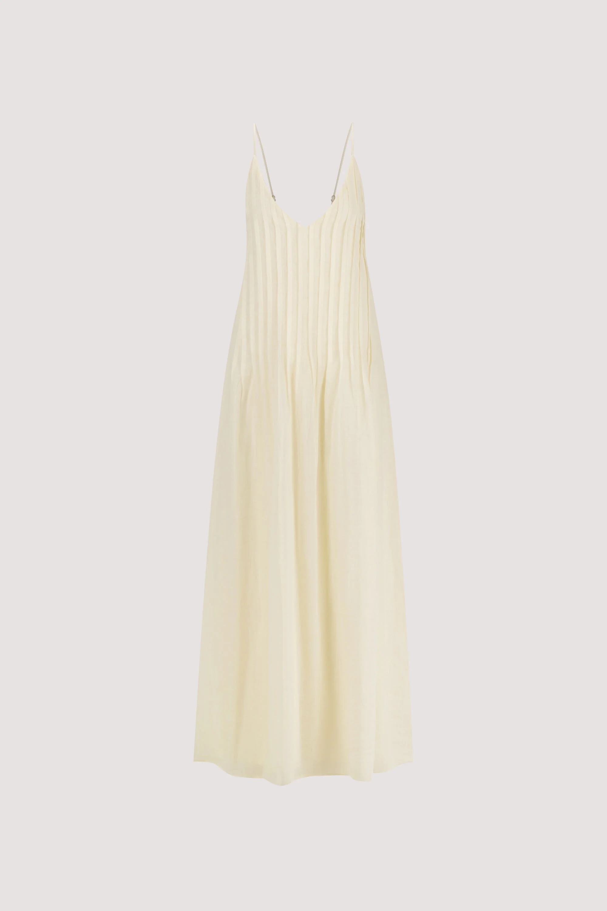 TAHLIA STRAW RAMIE MAXI DRESS - Image 8