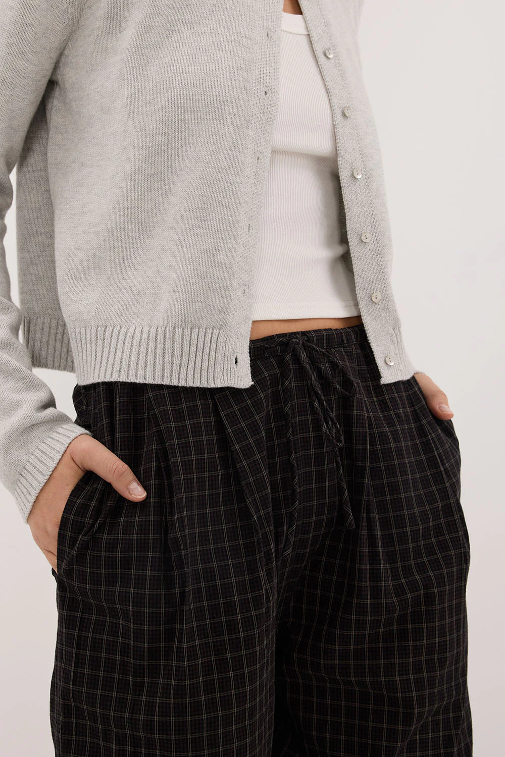 TOVA INK CHECK PANT - Image 5