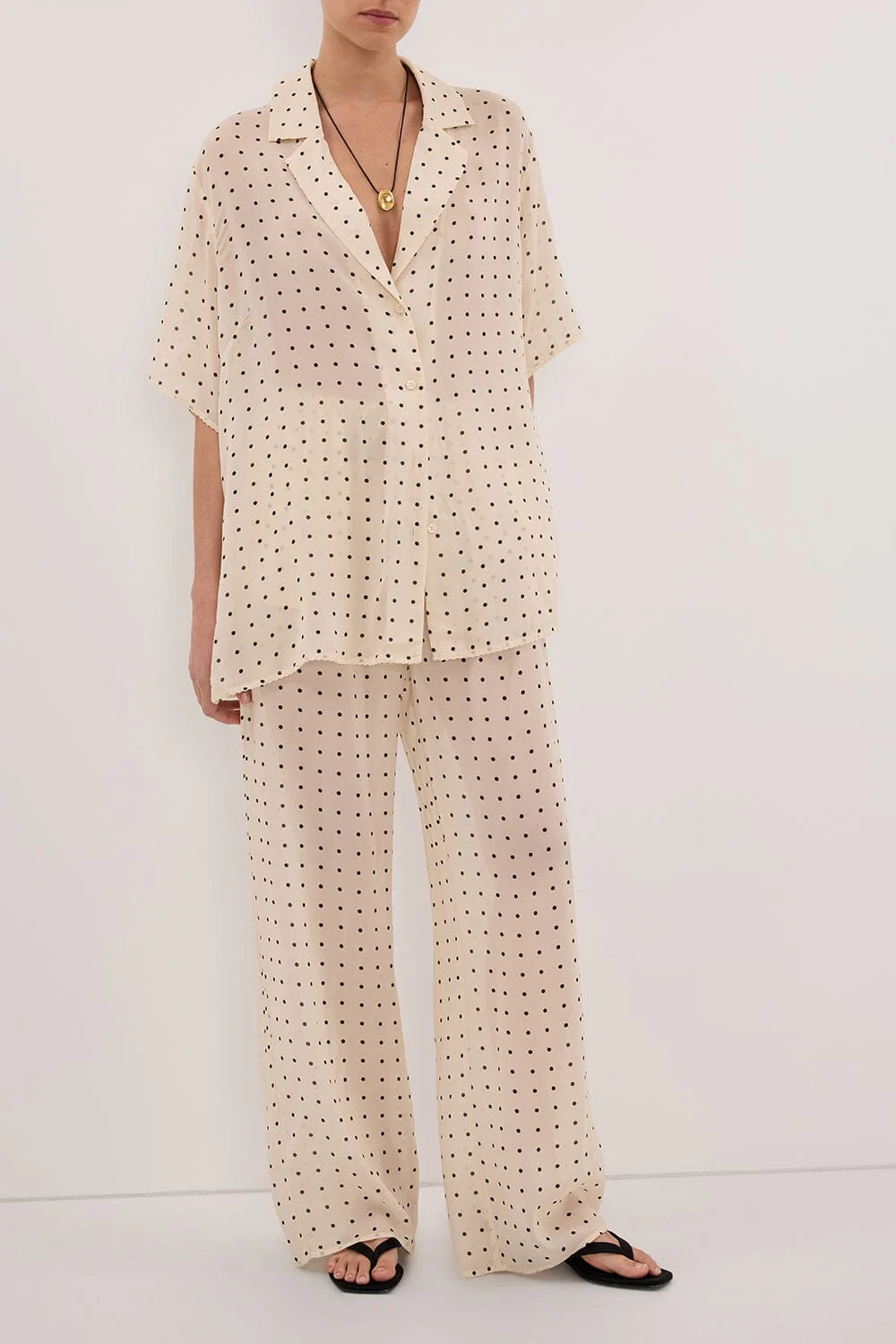 VANESSA SANDSTONE SPOT PANT - Image 3