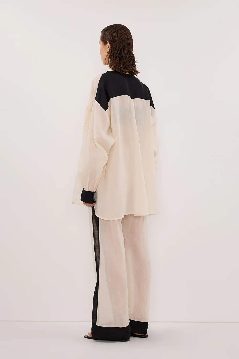 VIVIANNA SANDSTONE RAMIE PANT - Image 4